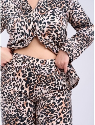 5182TCC Женская пижама (ДЛ.рукав+брюки)